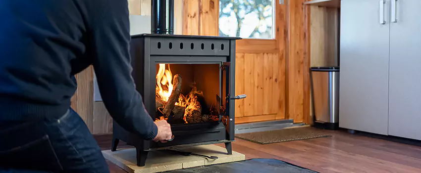 Open Hearth Wood Fireplace Installation in Bristol, TN