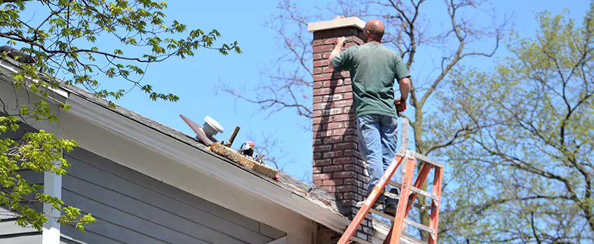 Vinyl and PVC Chimney Flashing Installation in Bristol, TN