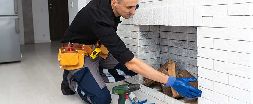 Fireplace Damaged Damper Frame Repair Services in Bristol, Tennessee