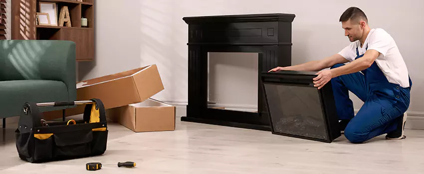 Old Rusted Metal Fireplace Repair And Replacement in Bristol, TN